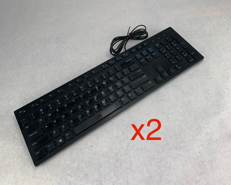 Dell KB216p Wired Keyboard 06WMN0 (Lot of 2)