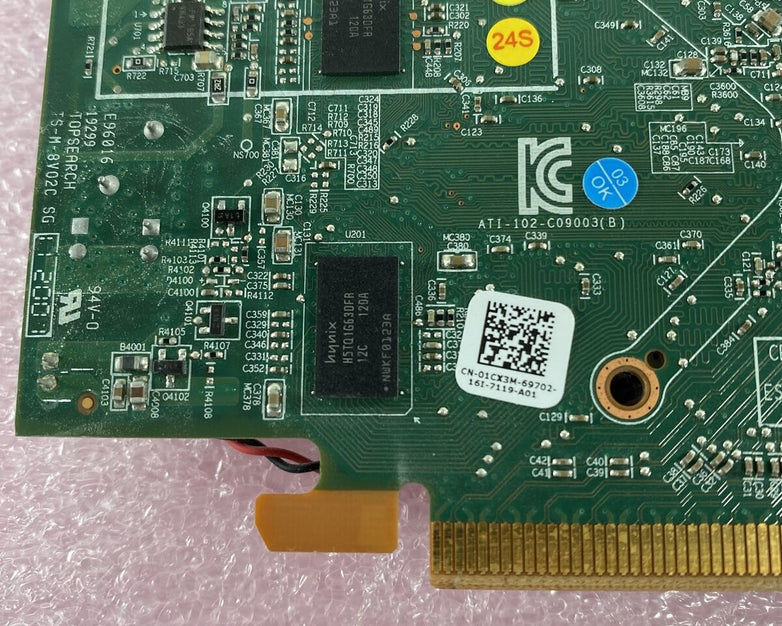 Dell 01CX3M 512MB ATI Radeon HD6350 DMS-59 Video Cards 109-C09057-00 (Lot of 6)