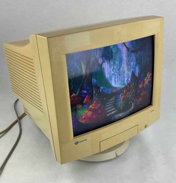 Gateway 16" EV700 E7006 1280x1024 VGA CRT Color Computer Monitor Retro Gaming