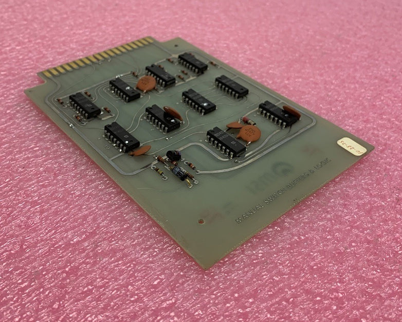 MSI Vintage 1975 Manual Switch Buffers & Logic 24866 Micromedic Card