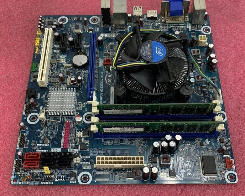 Intel DH55TC Motherboard Intel Core 2 Duo Q9800 2.66GHz 2GB RAM w/ Shield