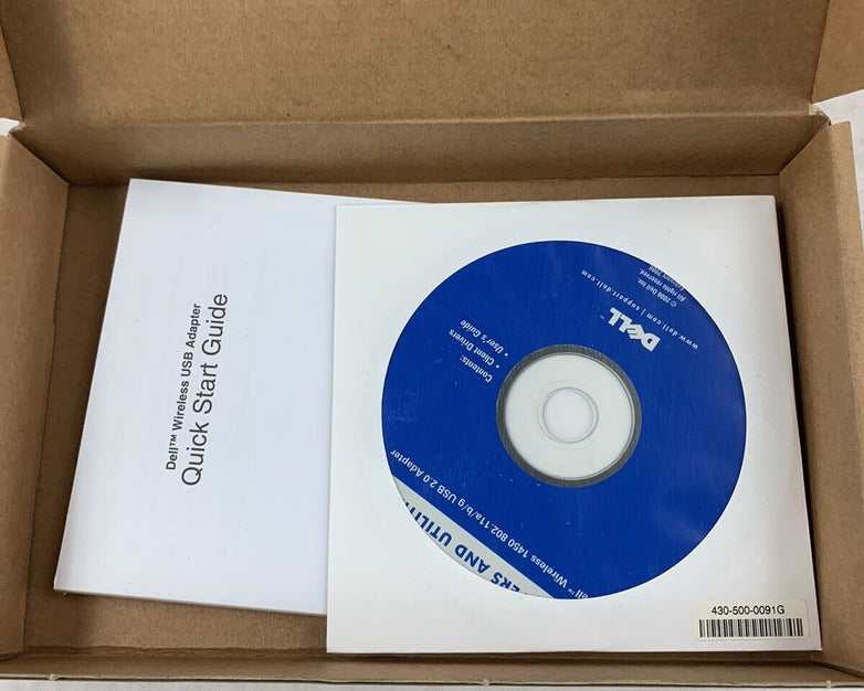 Box opened Dell Wireless 1450 USB Adapter DP/N 0RC783