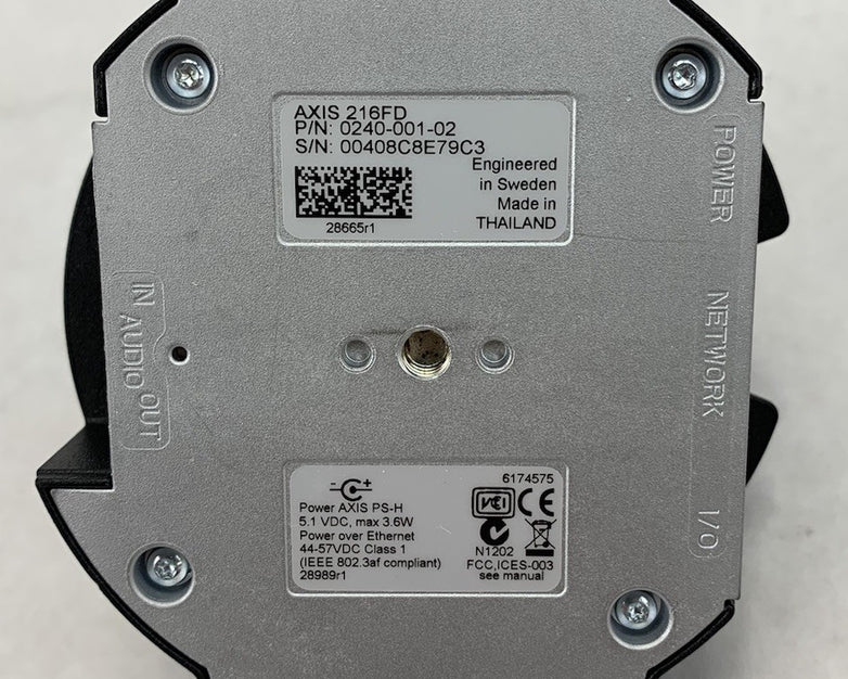 Axis Communications 216FD Surveillance Network Camera