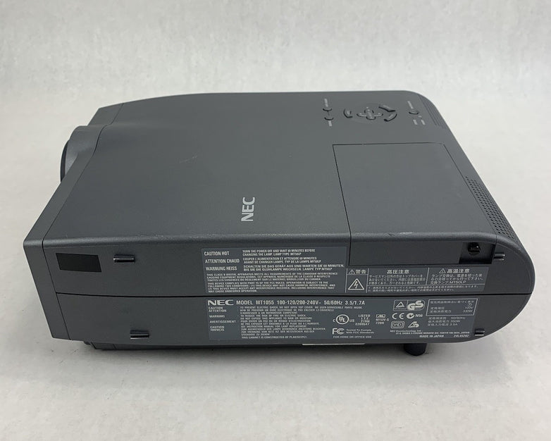 NEC Gray MT1055 Home Theater Projector - Parts or Repair