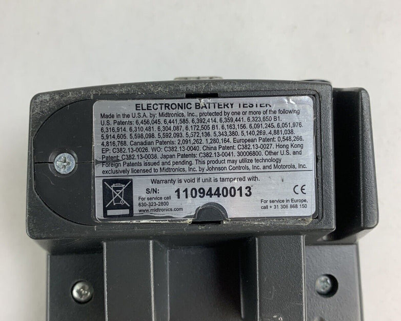 Midtronics CTE-1000/1500 Celltron Essential Stationary Battery Analyzer Tested