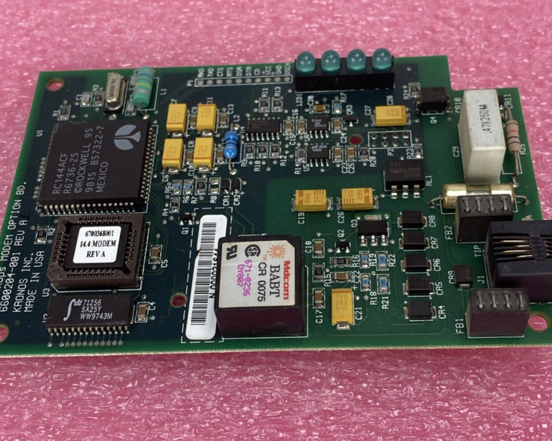 Kronos 6600204-001 Rev A 14.4Kbps Modem Card