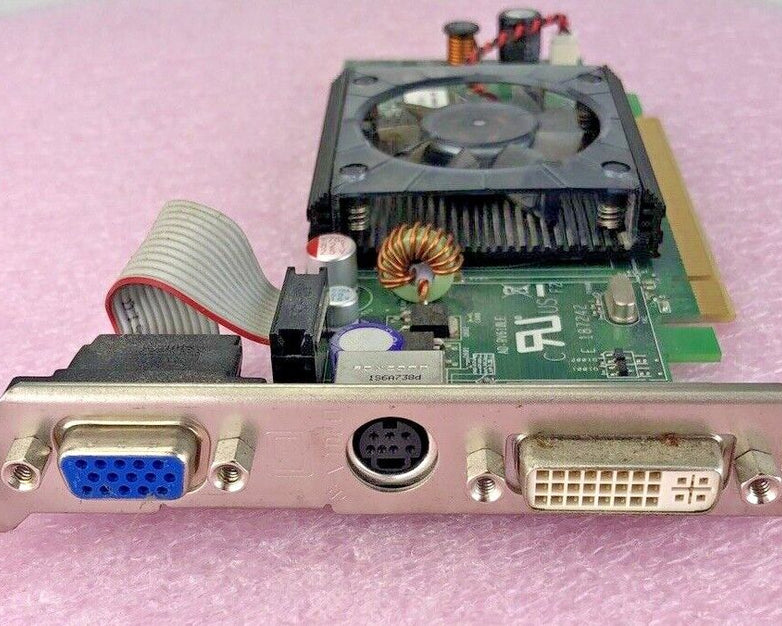 Asus ATI 0WX085 ad-rv610le Radeon HD2400 Pro 128MB VGA DVI GPU (Lot of 2)