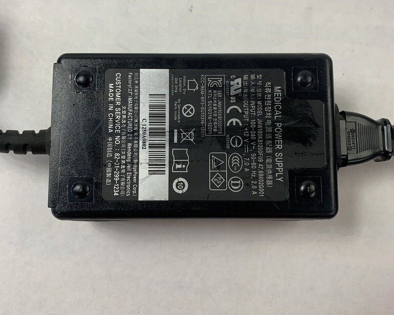 Lot of 4 Wendeng Jeil JMW190KB1200F09 Medical Power Supply 12V 7A