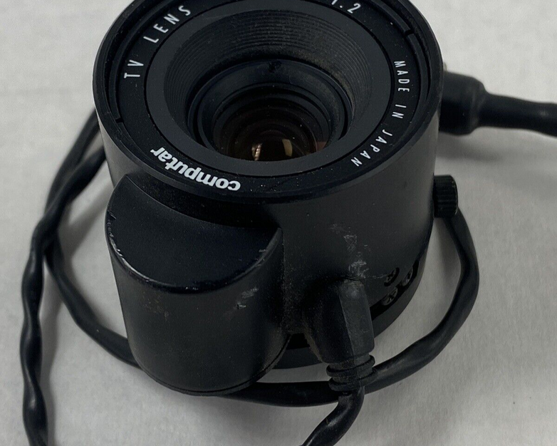 Computar 8mm 1:1.2 TV Lens Made in Japan