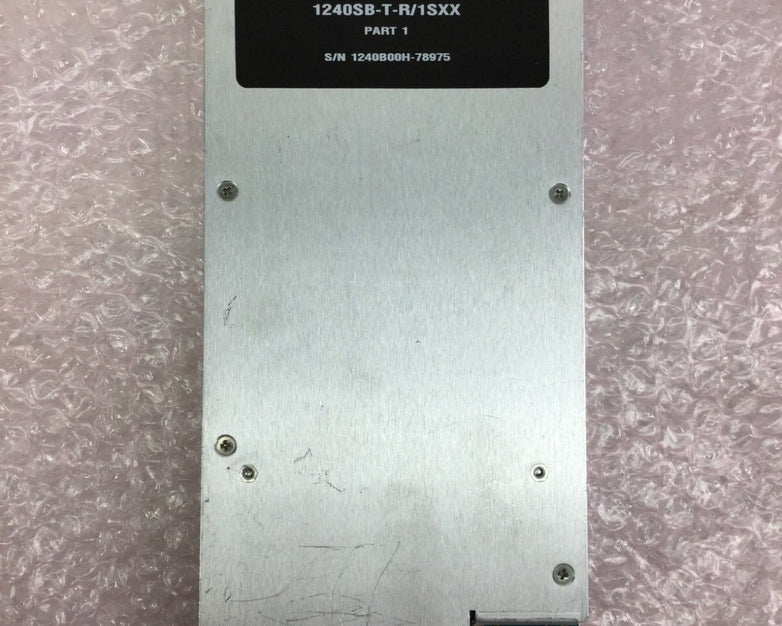 Fiber Options Fiber Optic TX 1240SB-T-R/1SXX Part 1 Untested