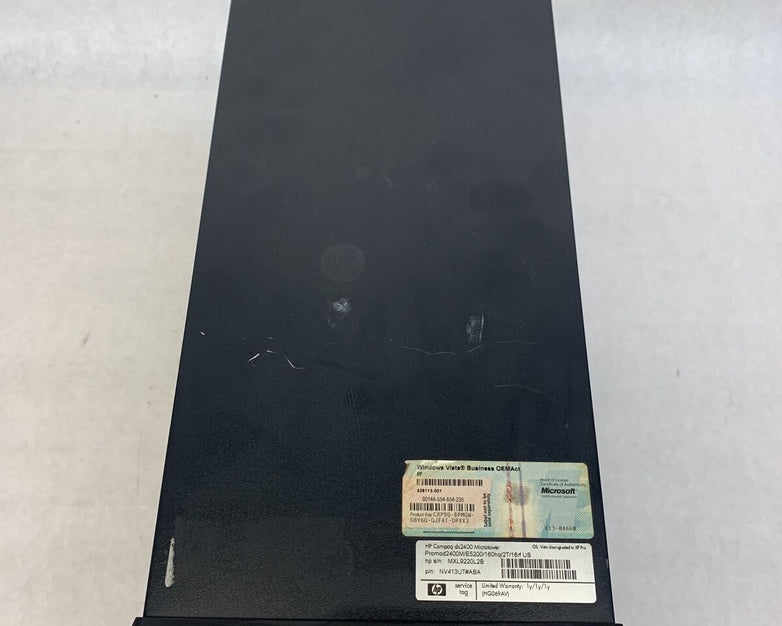 HP dx2400 MT Pentium Dual-Core E5200 2.5GHz 2GB RAM No HDD No OS