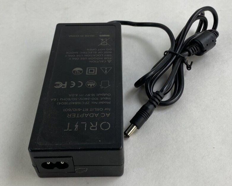 ORLIT AC Adapter for ORLIT RT-610/601 Model No. ZFC1684 (F1604)
