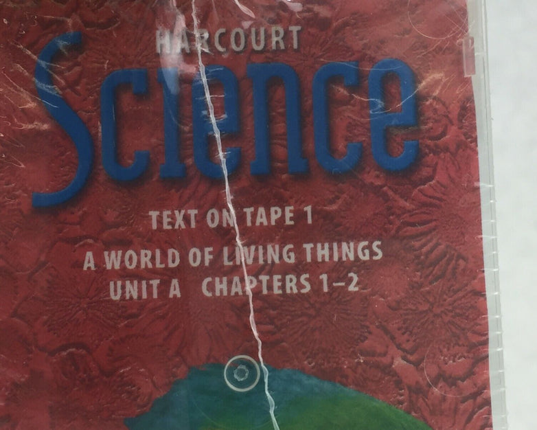 Harcourt Science Grade 4 Text On Tape Units A-F (Lot of 11)