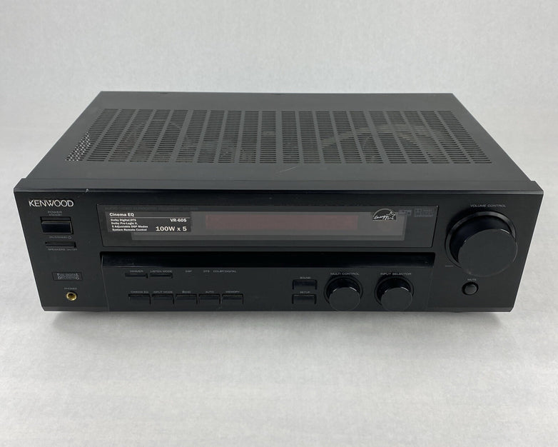 Kenwood VR-605 Audio Video Surround Receiver No Remote