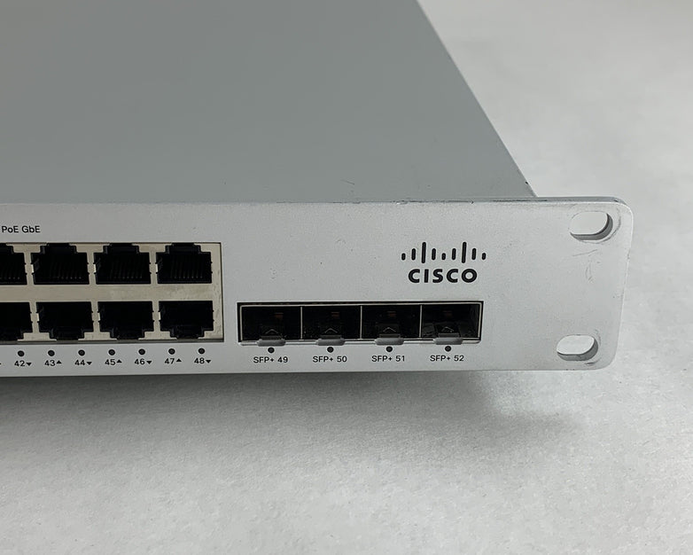 Cisco Meraki MS250-48FP-HW 48 Port Switch Unclaimed Tested Reset