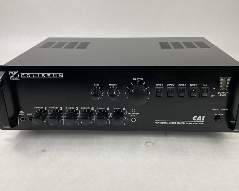 Yorkville CA1 Coliseum Series Professional Public Address Power Amplifier Tested