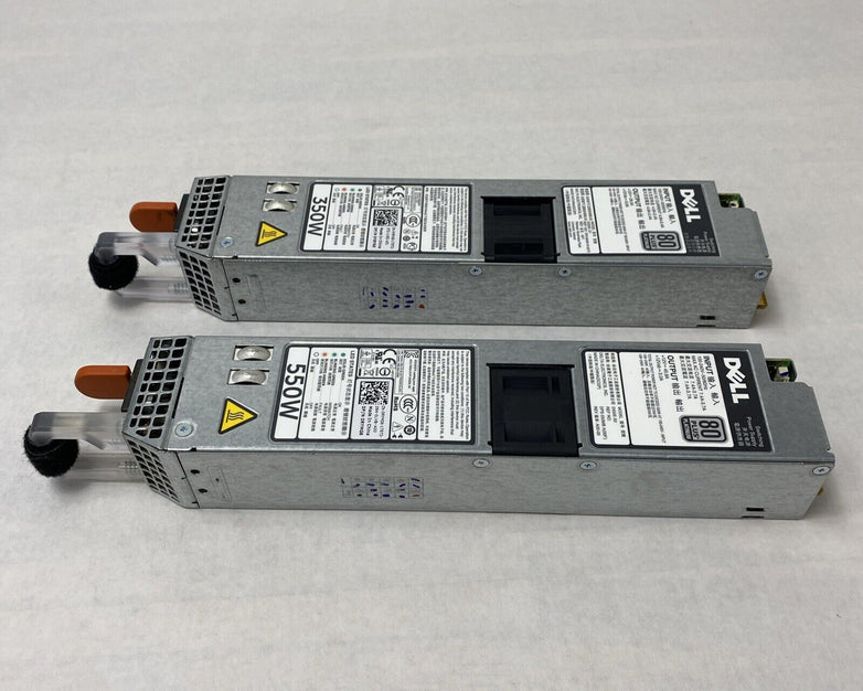 Lot of 2 Dell Y8Y65 350W 80 Plus Platinum D35OE-S1 Server Power Supply