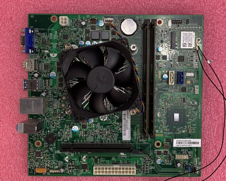 HP 260-PC26 Motherboard Intel Core i3-6100T 3.2GHz 16GB DDR4 RAM w/Wifi Adapter