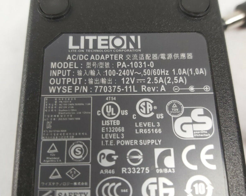 PA-1031-0 Lite-On AC/DC Adapter UNTESTED
