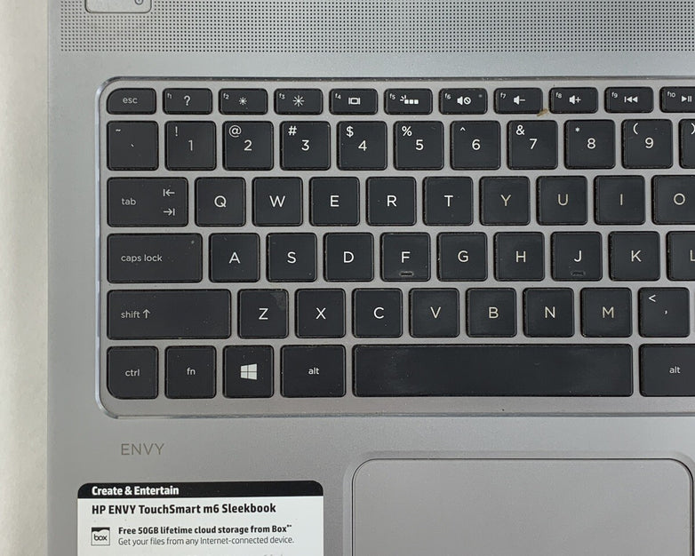 HP Envy TS M6 Sleekbook A10-5745M 8 GB Ram No OS No HDD No Batt No AC