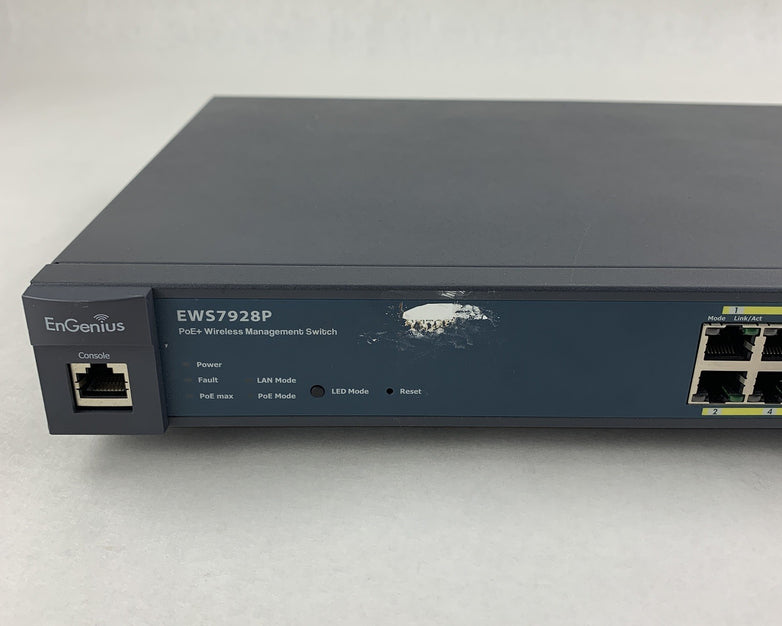 EnGenius EWS7928P 24-Port Gigabit Managed PoE+ L2 Management Switch Tested