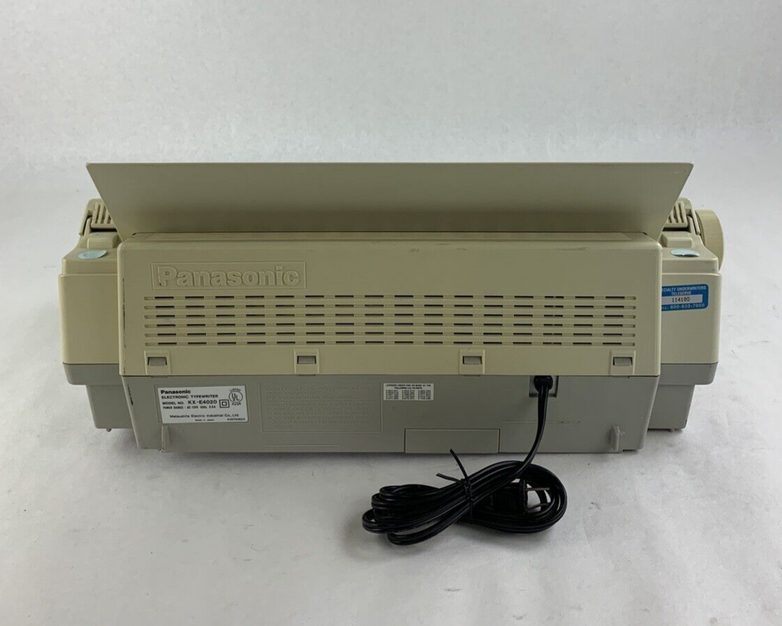 Vintage Panasonic Electronic Typewriter KX-E4020 Bad Roller Still Types