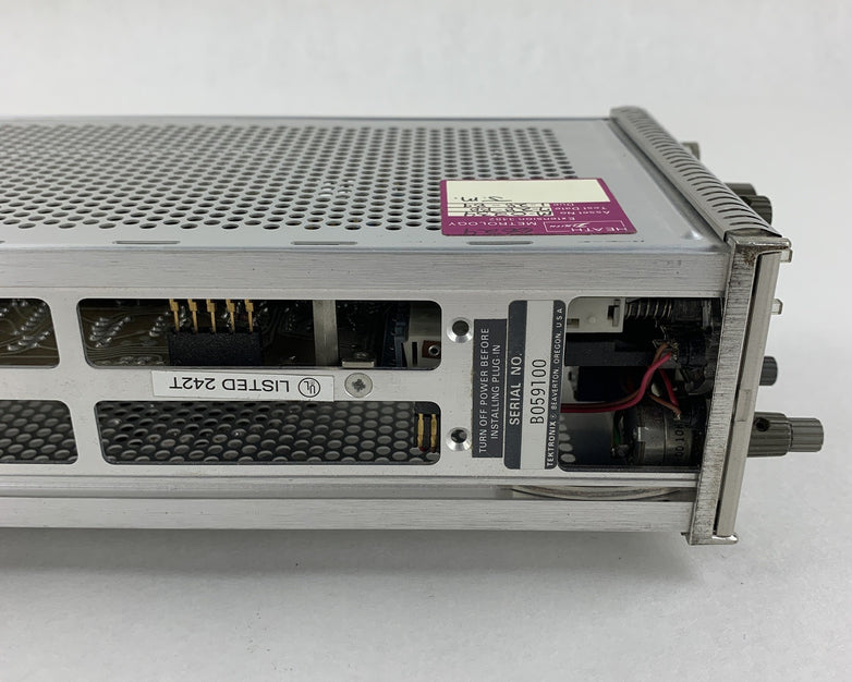 Tektronix 7B80 Oscilloscope Plug-In Time Base Power Tested