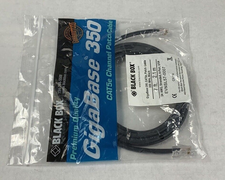 Black Box EVNSL57-0007 GigaBase 350 CAT5E 350 Mhz (Lot of 4)