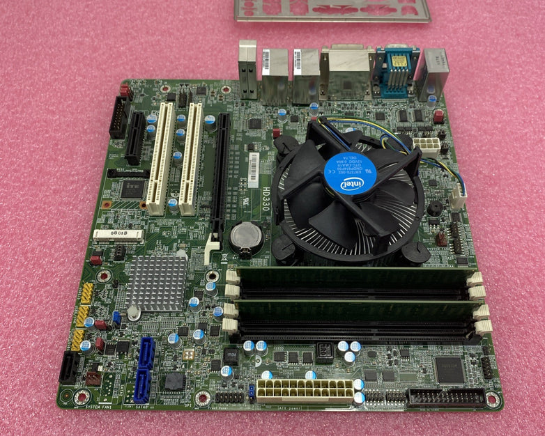 DFI HD330-Q870R Motherboard Intel Core i5-4670 3.40GHz 4GB RAM w/ Shield
