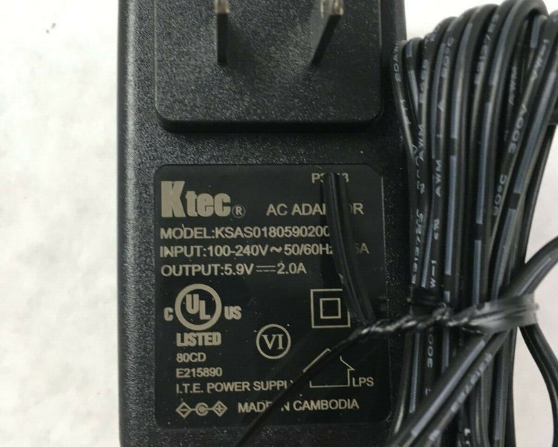 Ktec AC Adapter KSAS0180590200HU (Lot of 3)