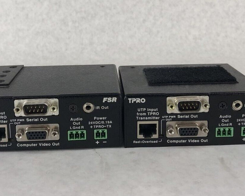 TPRO-RXD Computer A/V IR RS-232 Receiver (Lot of 2)
