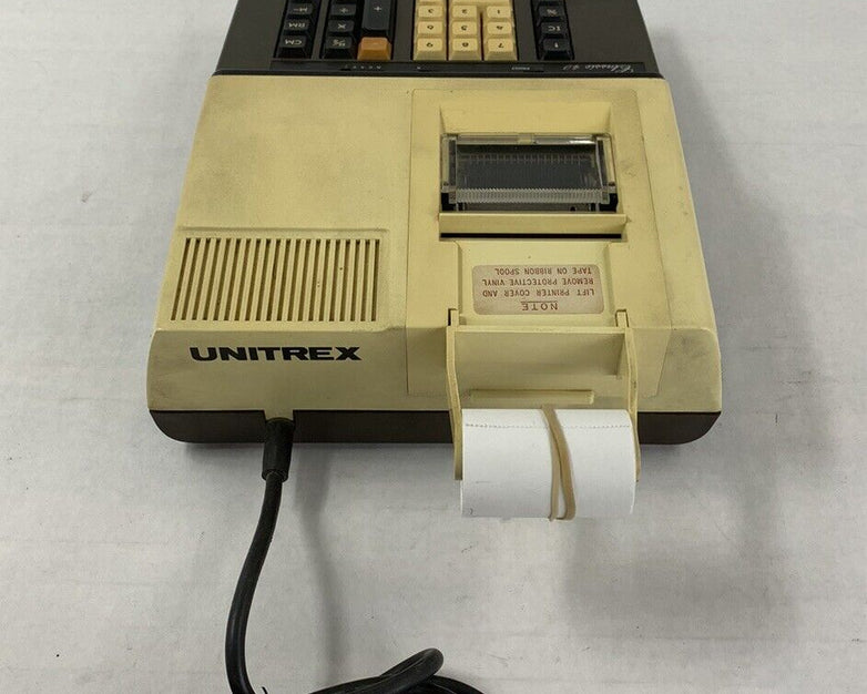 Vintage Unitrex Classic 40 Calculator