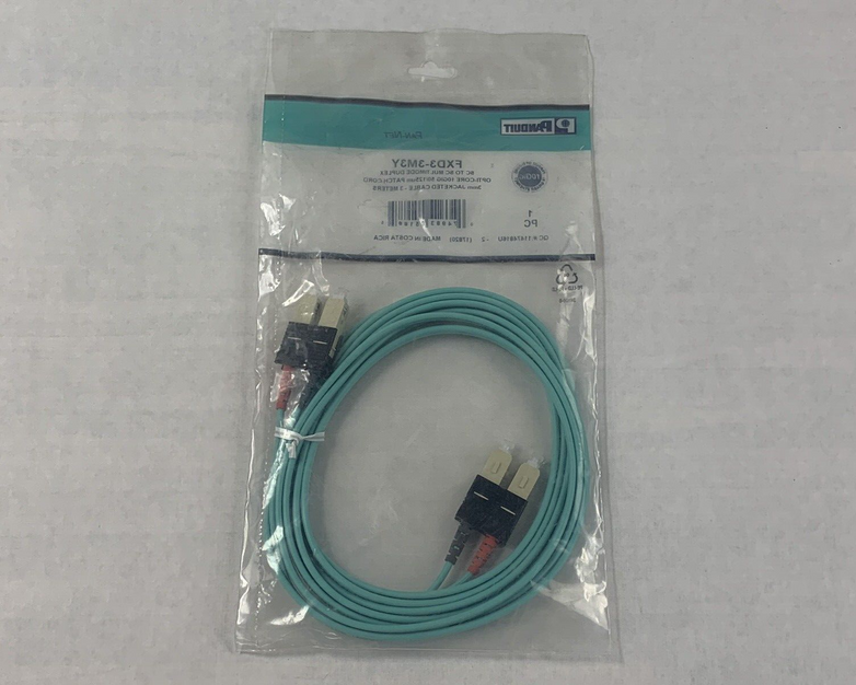 Lot of (4) PANDUIT FXD3-3M3Y / FXD33M3Y (NEW IN BOX)