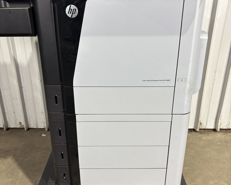 HP CZ250A LaserJet Enterprise Flow MFP M680 Multifunction Color Printer Lot of 9