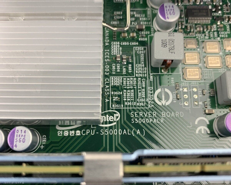 Intel S5000PAL 1U Server Intel Xeon 5110 1.60 GHz 8 GB DDR2 RAM No HDD No OS