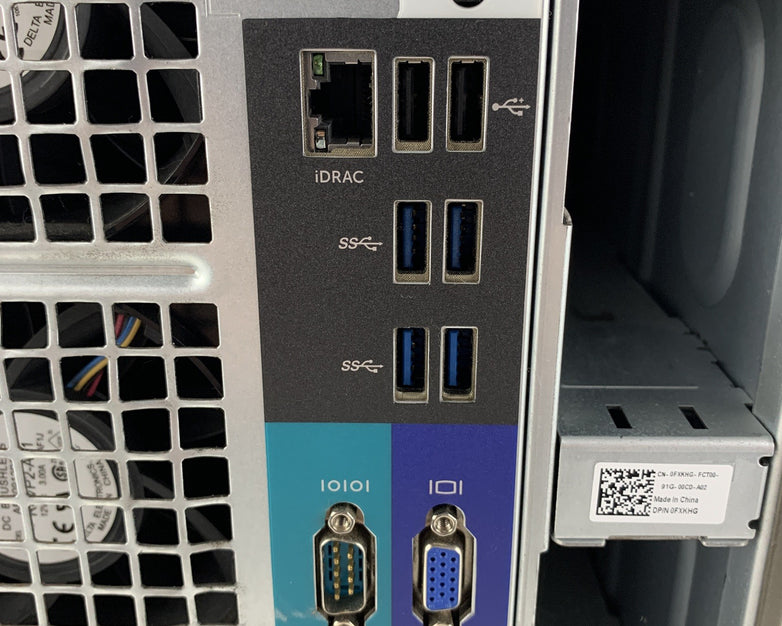 Dell PowerEdge T640 Tower Server 2x Gold 6125 2.6 GHz 64 GB Ram No OS No HDD