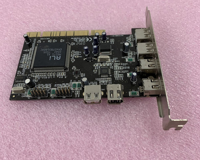 SYBA M5271COMBO USB 2.0 Firewire Combo Controller Card