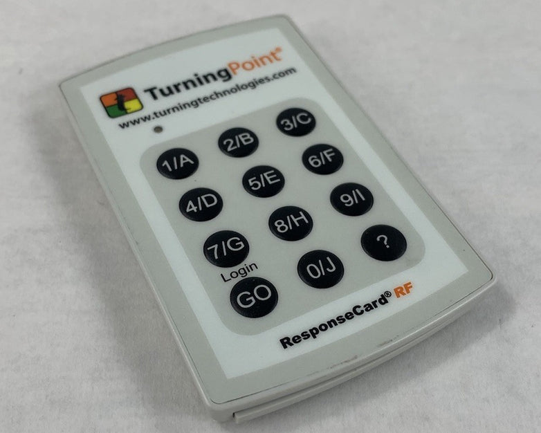 TurningPoint RCRF-01 Response Card (Lot of 10)