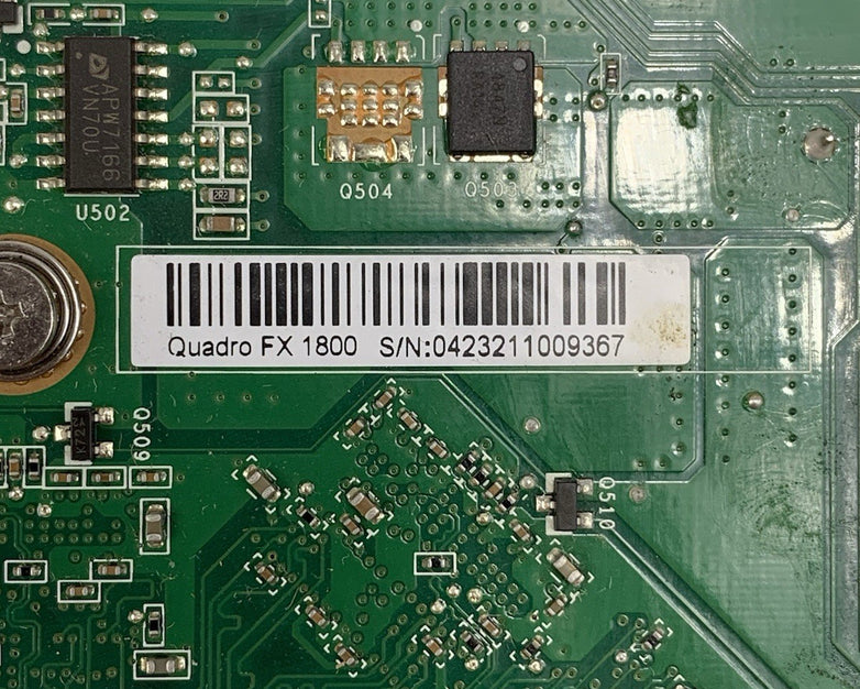 Nvidia Quadro FX 1800 Video Graphics Card