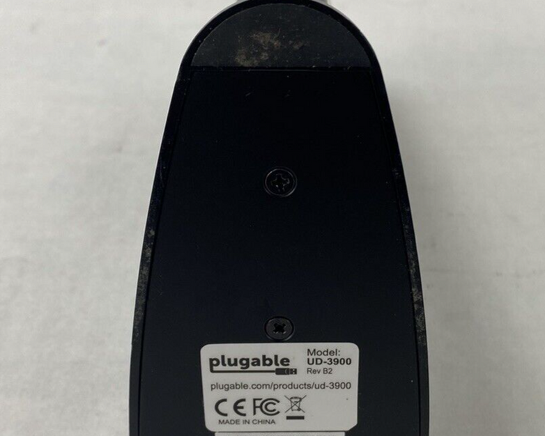 Lot of 3 Plugable UD-3900 USB 3.0 Universal Docking Station Untested