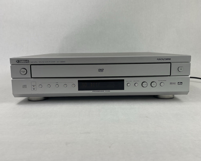 Yamaha DV-C6660 5 Disc DVD Player Power Tested No Remote