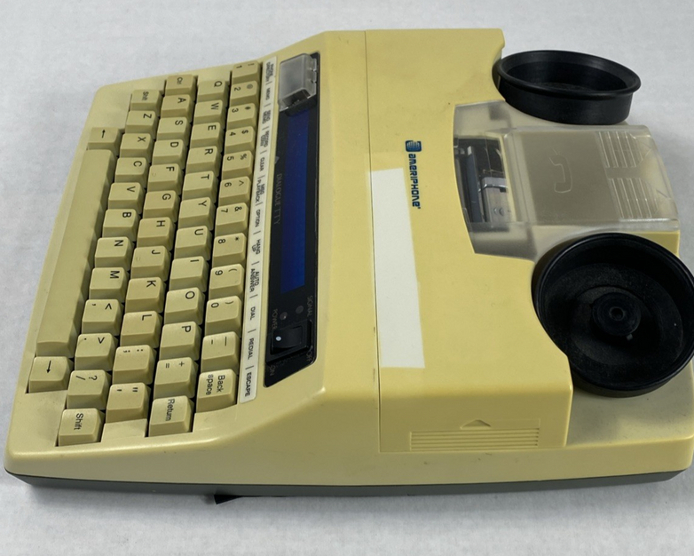 Ameriphone Dialogue TTY III Hearing Impaired Text Printer w/ AC Adapter
