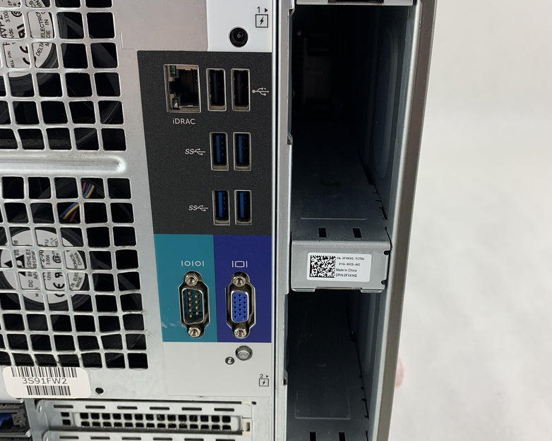 Dell PowerEdge T640 Tower Server 2x Gold 6125 2.6 GHz 64 GB Ram No OS No HDD