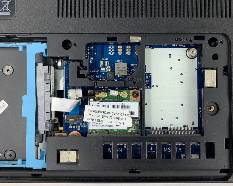 HP 340 G1 14" Laptop i5-4200U 1.6 GHz 4 GB Ram No OS No HDD No AC No Batt