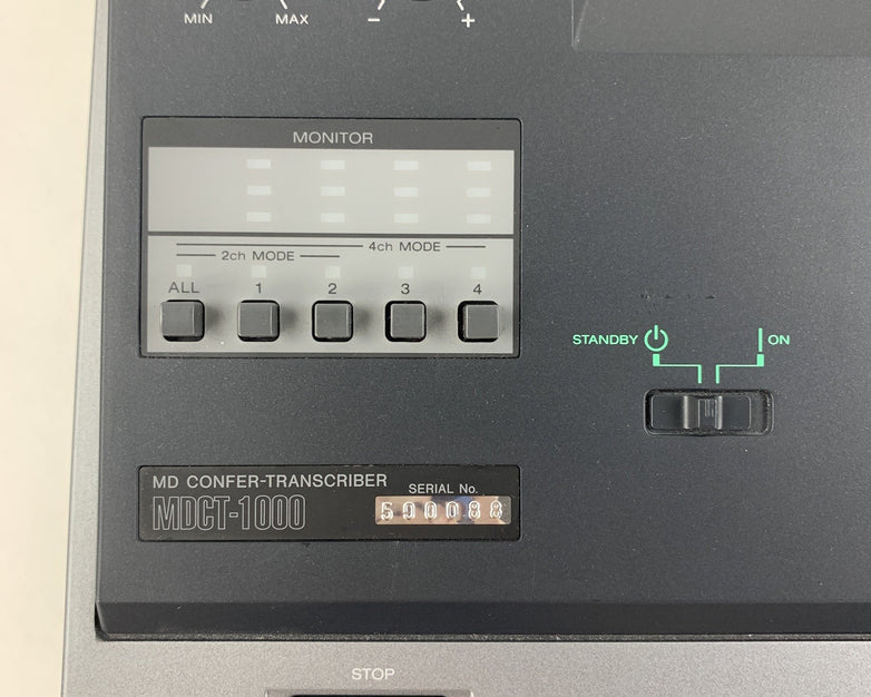Sony MDCT-1000 MD Conference Transcriber Disc Error Parts and Repair