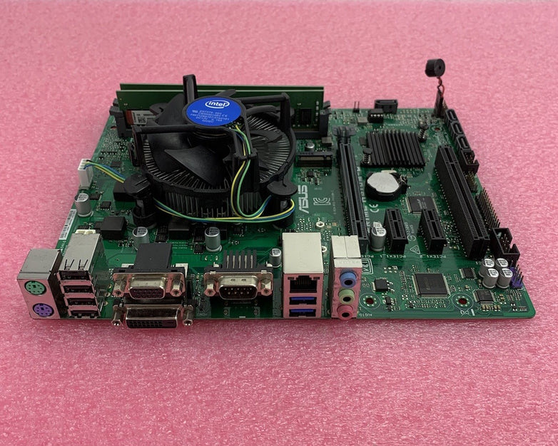 Asus Prime H310M-C Motherboard Intel Pentium Gold G5600 3.9GHz 8GB RAM w/ Shield