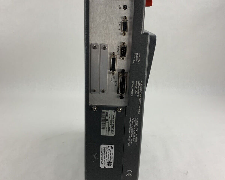 Astro-Med Dash 10 250v RMS Data Logger Powers On