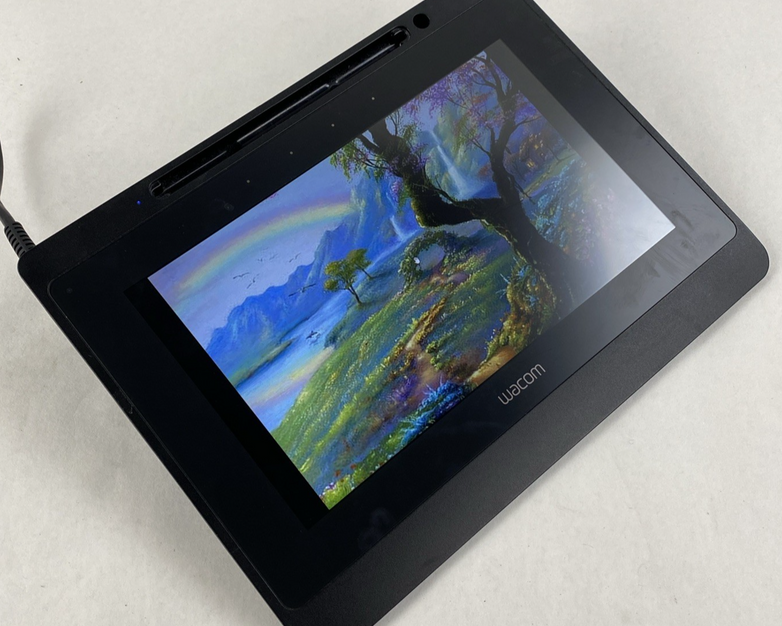 Wacom DTU-1141B 10.1" Full HD Interactive Pen Display No USB No Pen Power Tested
