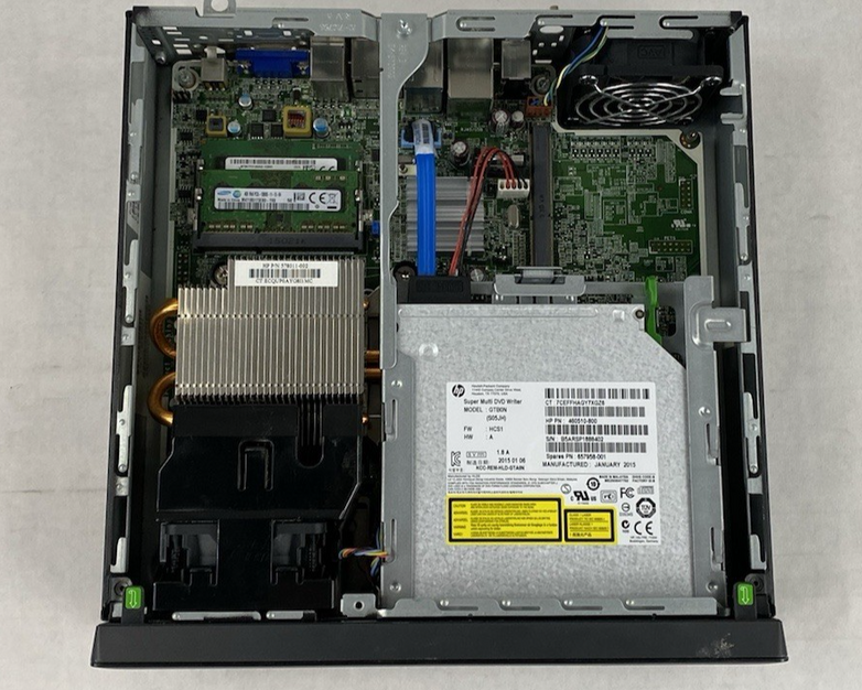 HP EliteDesk 800 G1 USFF Intel Core i5-4590s 3.00GHz 8GB RAM No HDD No OS