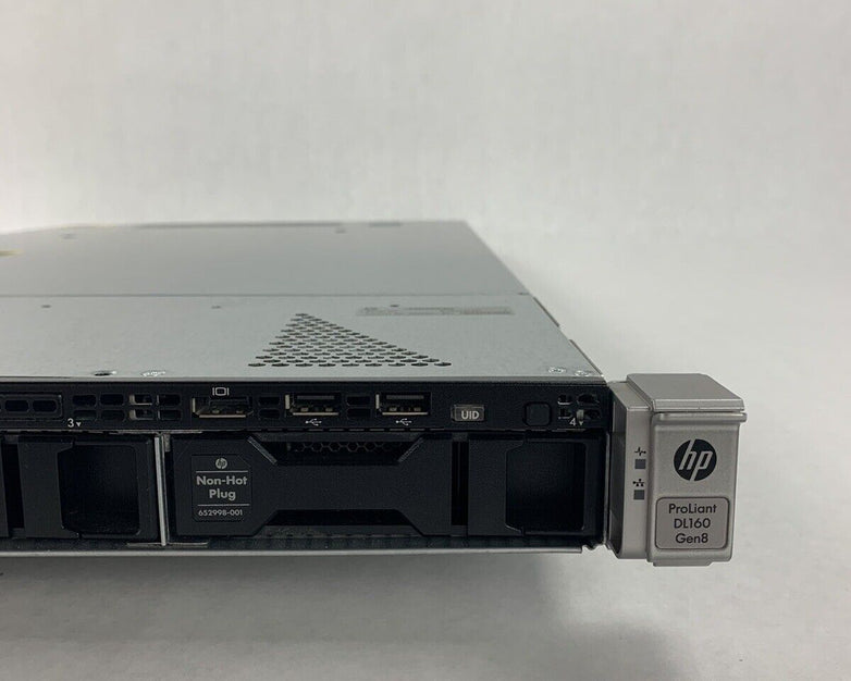HP ProLiant DL160 Gen 8 Server Intel Xeon E5-2609 2.4 GHz 4 GB RAM No HDD No OS